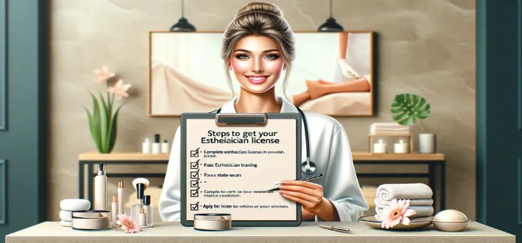 How to get an esthetician license in Iowa